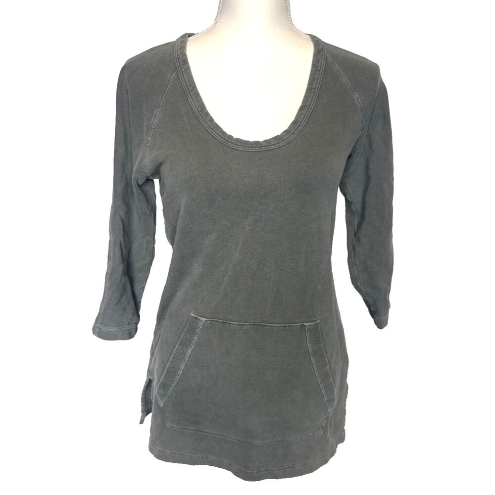 James Perse Standard Women’s Sweatshirt 2 Medium Green